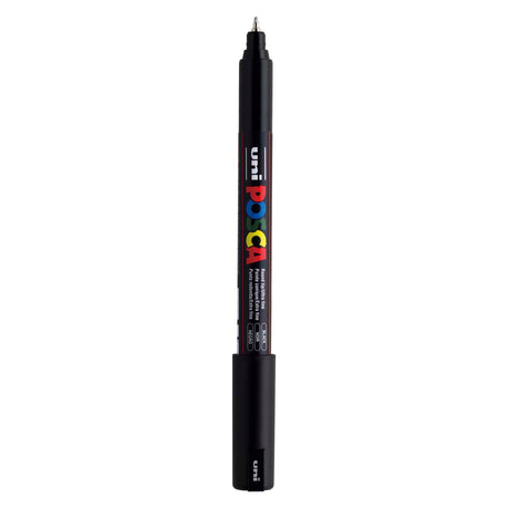 Marker Uni Posca PC-1mr czarny - bardzo cienki 0,7 mm