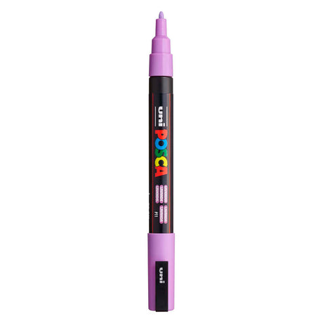 Marker akrylowy Uni posca pc3m lawendowy - okrągła końcówka do 1,3 mm