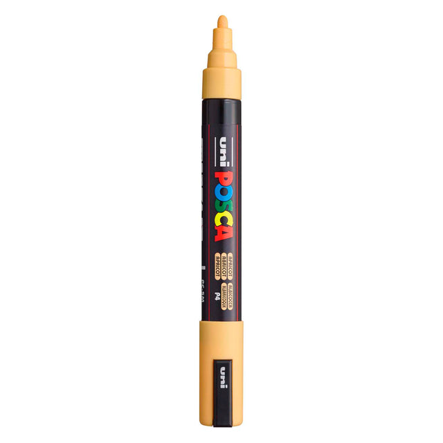 Marker farbowy Uni posca pc5m morelowy - końcówka stożkowa 2,5 mm