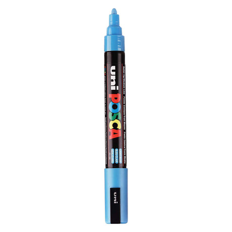 Marker farbowy Uni posca pc5m jasnoniebieski - końcówka stożkowa 2,5 mm