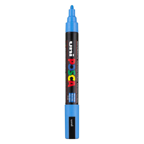 Marker farbowy Uni posca pc5m błękitny - końcówka stożkowa 2,5 mm