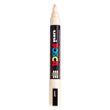 Marker farbowy Uni posca pc5m beżowy - końcówka stożkowa 2,5 mm
