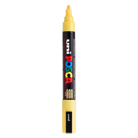 Marker farbowy Uni posca pc5m słomkowy żółty - końcówka stożkowa 2,5 mm