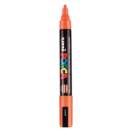 Marker farbowy Uni posca pc5m ciemnopomarańczowy - końcówka stożkowa 2,5 mm