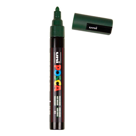 Marker farbowy Uni posca pc5m angielski zielony - końcówka stożkowa 2,5 mm