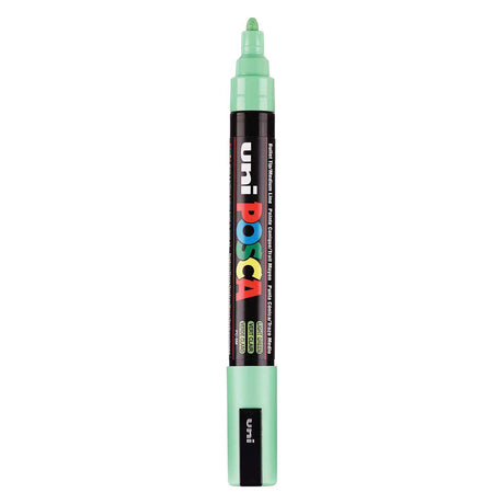 Marker farbowy Uni posca pc5m jasnozielony - końcówka stożkowa 2,5 mm
