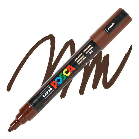 Marker farbowy Uni posca 5m ciemnobrązowy