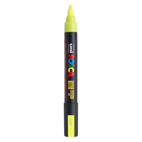 Marker farbowy Uni posca pc5m neon żółty - końcówka stożkowa 2,5 mm