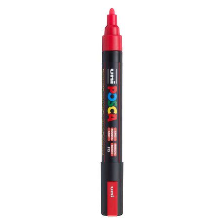 Marker farbowy Uni posca pc5m neon czerwony - końcówka stożkowa 2,5 mm