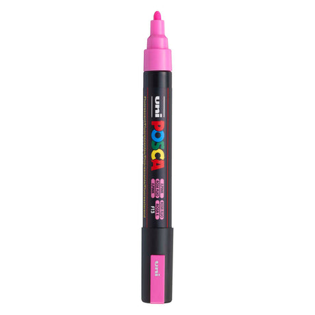 Marker farbowy Uni posca pc5m neonowy róż - końcówka stożkowa 2,5 mm