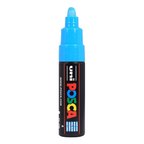 Marker farbowy Uni posca 7m jasnoniebieski - końcówka stożkowa 4,5mm