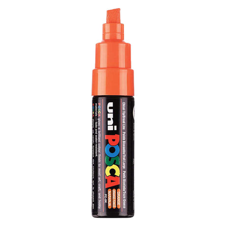 Marker farbowy Uni posca 8k ciemnopomarańczowy - ścięcie 8mm