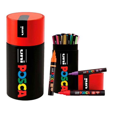 Zestaw markerów pigmentowych Uni Posca - 13 szt.