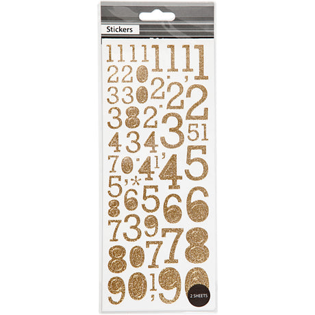 Https: www.cchobby.nl naklejki brokatowe-numery-arkusz-10x24-cm-złoty-2-arkusz-1-pudełko