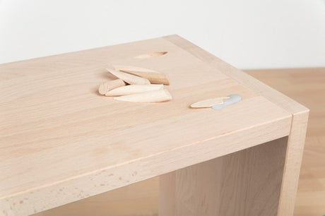Zaślepki na otwory na śruby Wolfcraft | dla tajnego przyrządu | ø9,3 x 46 mm | 12 sztuk - 2928000