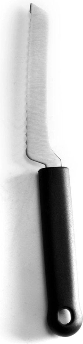 Nóż do pomidorów offsetowy Hendi – ergonomiczny kształt – 224 mm – stal nierdzewna