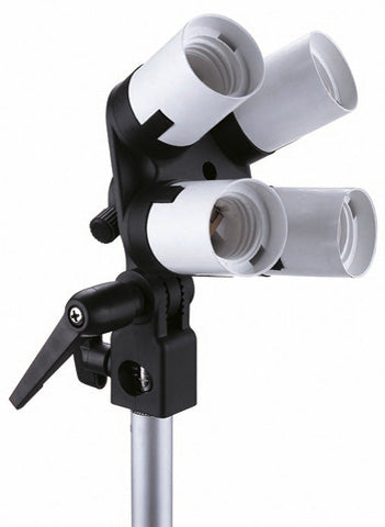 Oprawka do lampy Falcon Eyes lh-4e27ls 4 x e27 z uchwytem uchylnym