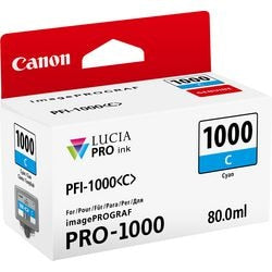 Tusz Canon pfi-1000c błękitny