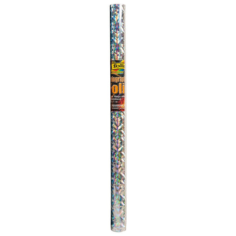 Folia • papier holograficzny 310 11 40 cm. x 1 m. magiczne srebro