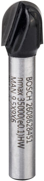 Frez Bosch semi-r.prof.kog.dub.sn, 9,5x4,7,6mm