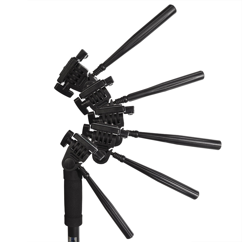 Statyw jednonożny Falcon Eyes + głowica trójdrożna MP-3 4 sekcje 178 cm