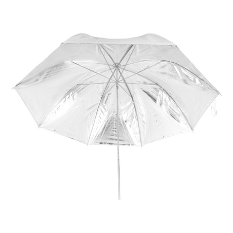 Falcon Eyes Flitsparaplu UR-48S Silver White 122 cm