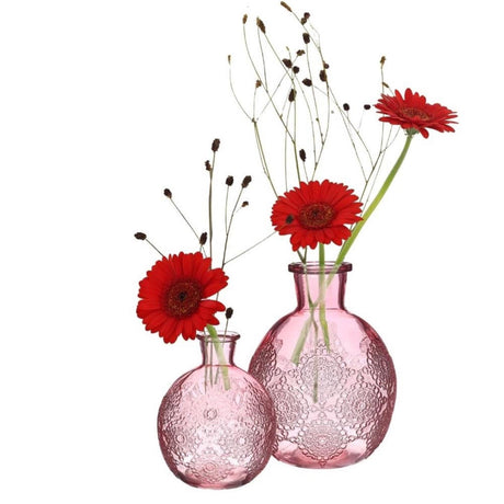 Ideas 4 pory roku wazon boloński różowy ã˜9,5xh12cm