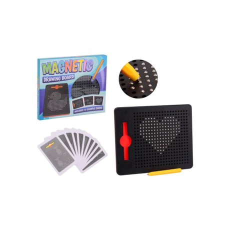 Tablica kreślarska z kulkami magnetycznymi. 3+