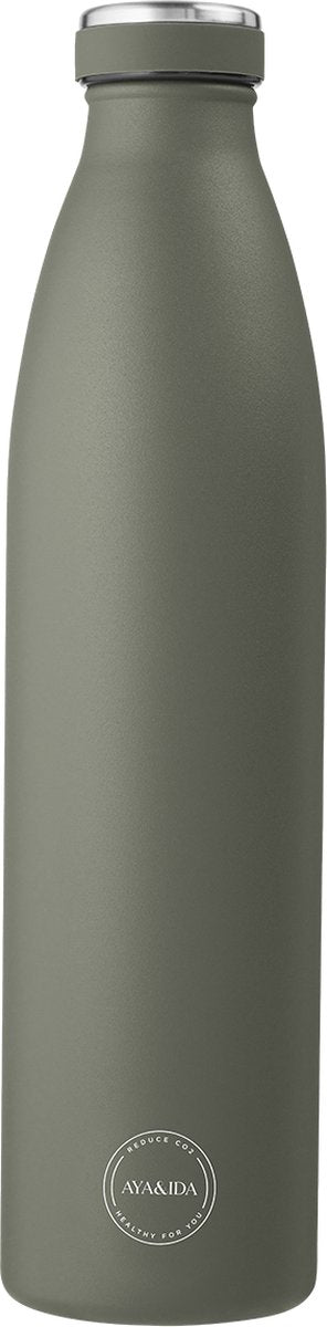 Aya ida - butelka do picia - termos - butelka na wodę - 1000ml - tropikalna zieleń
