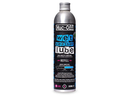Muc-off mokry smar - olej do łańcuchów - smar do łańcuchów rowerowych - 300ml - trwały - na mokre i błotniste warunki