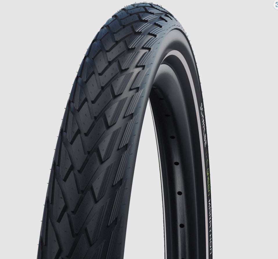 Schwalbe Tire Marathon 28-622 (28x1.10) Czarny