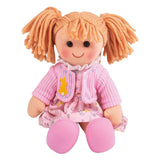 Bigjigs Baby Doll Lalka materiałowa ella 30cm