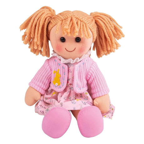 Bigjigs Baby Doll Lalka materiałowa ella 30cm