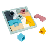Puzzle drewniane Bigjigs - mozaika - 14 szt.