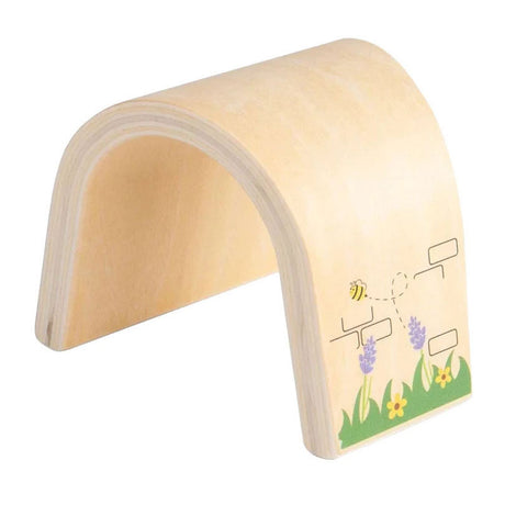 Drewniany tunel kolejowy Bigjigs - 3 części.