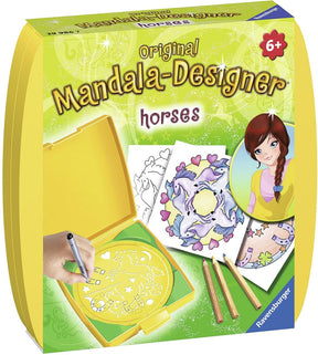 Autorska mandala Ravensburger mini - konie