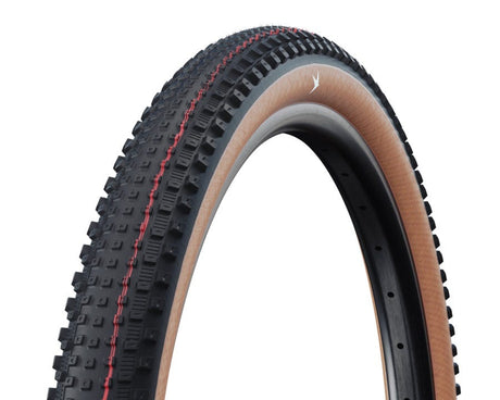 Opona składana Schwalbe rick evo tlr 62-622 czarna przezroczysta