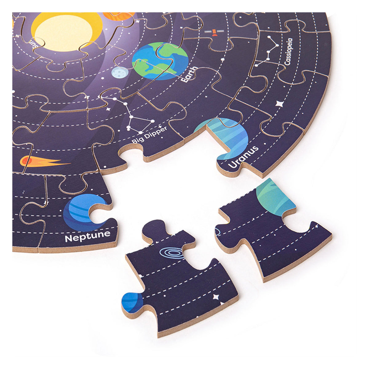 BigJigs Puzzle Solar Układ słoneczny, 39 cm