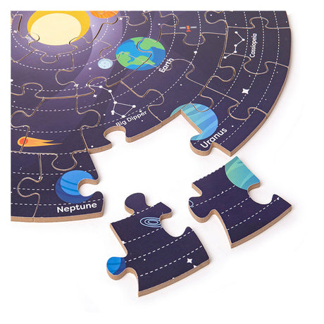 BigJigs Puzzle Solar Układ słoneczny, 39 cm