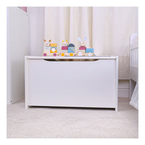 Tidlo Wooden Toy Box White