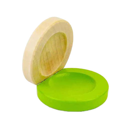 Bigjigs drewniany castagnet w kolorze