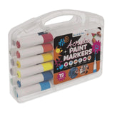 Ootb acryl verf markers pak a 12 stuks