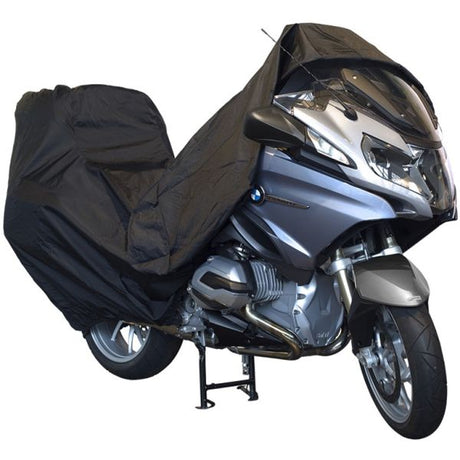 Osłona DS na motocykl alfa - xxlarge - z okienkiem na tablicę rejestracyjną