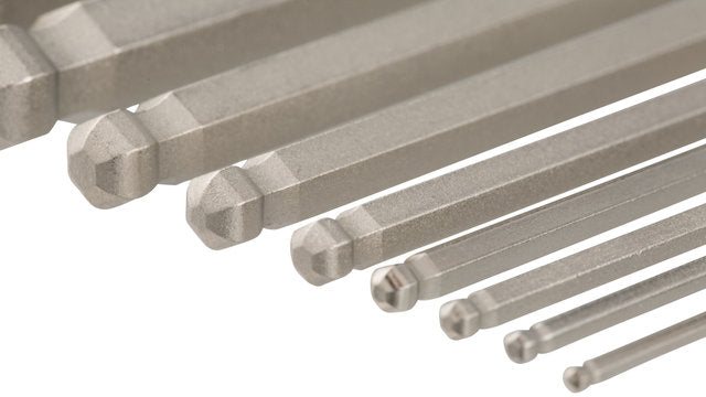 Zestaw narzędzi sześciokątnych 3min19sec, 9-częściowy