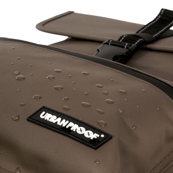 Urbanproof torba rowerowa cargo up recycle 20l brązowa