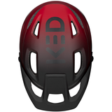 Kask rowerowy Ked pector me-1 m (52-58cm) - czerwony matowy czarny