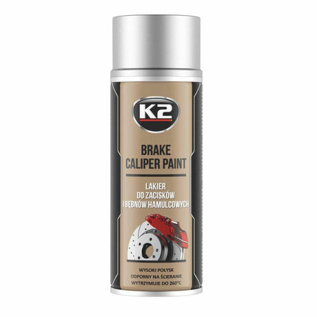 K2 verf ontbreekt lichaam spuitbus- zilver 400ml