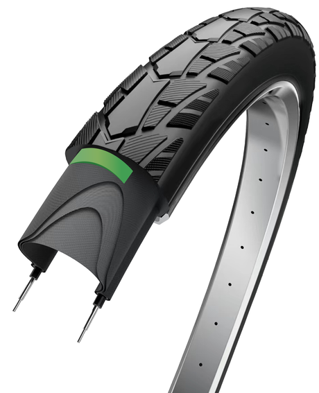 Opona Edge Performance Protect 26 x 1,75 47-559 - czarna z refleksami
