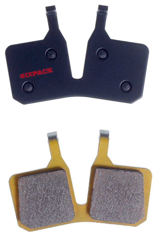 Spiekane klocki hamulcowe Sixpack Racing do Magura mt5