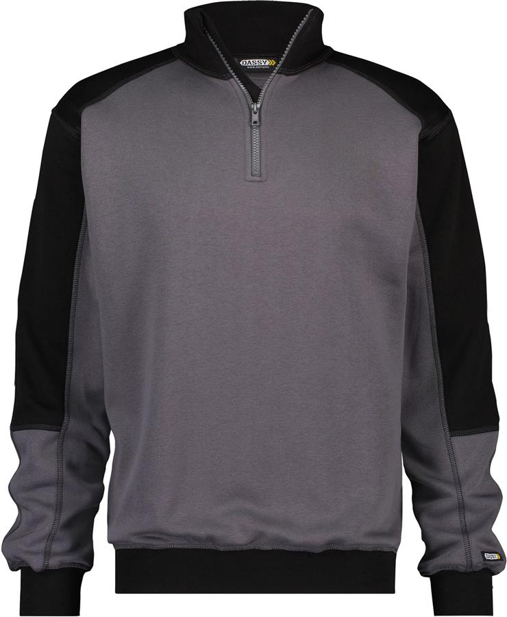Sweter Dassy basiel szary czarny s
